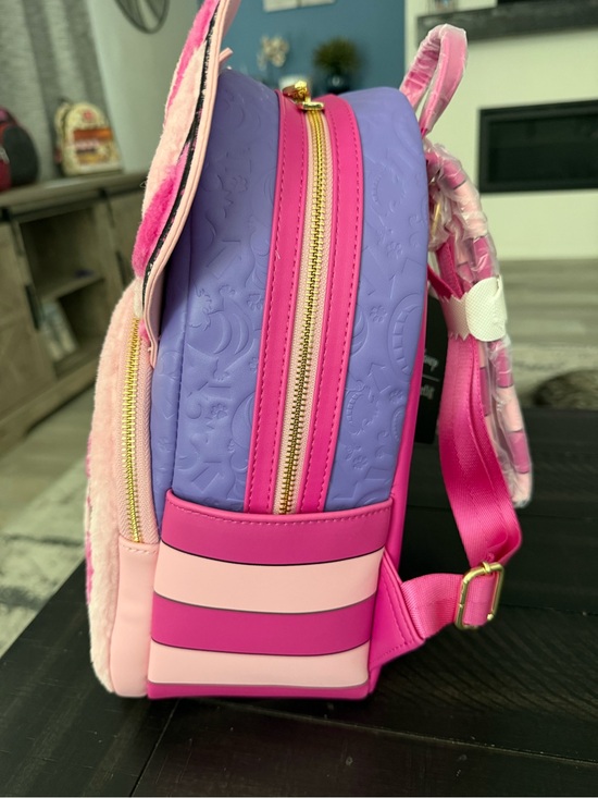 NWT Disney Loungefly Cheshire Cat Loungefly Backpack - Pink & Purple main image 5